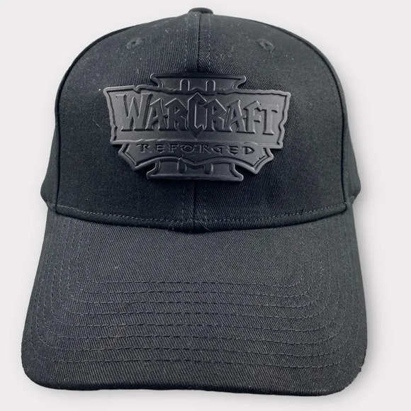 Official blizzard world of Warcraft 3 Reforged Dad Hat Adjustable Limited Black - Picture 2 of 16